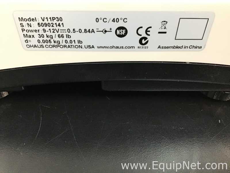 Báscula Ohaus Corporation Valor 1000