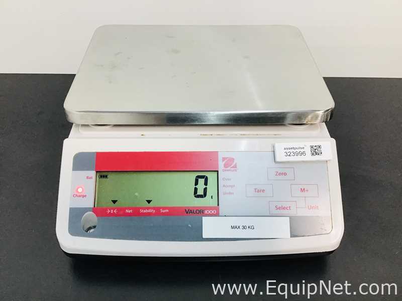 Báscula Ohaus Corporation Valor 1000