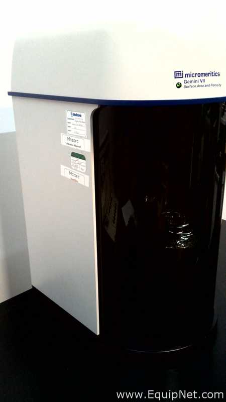 Micromeritics Gemini VII Surface Area and Porosity Analyzer