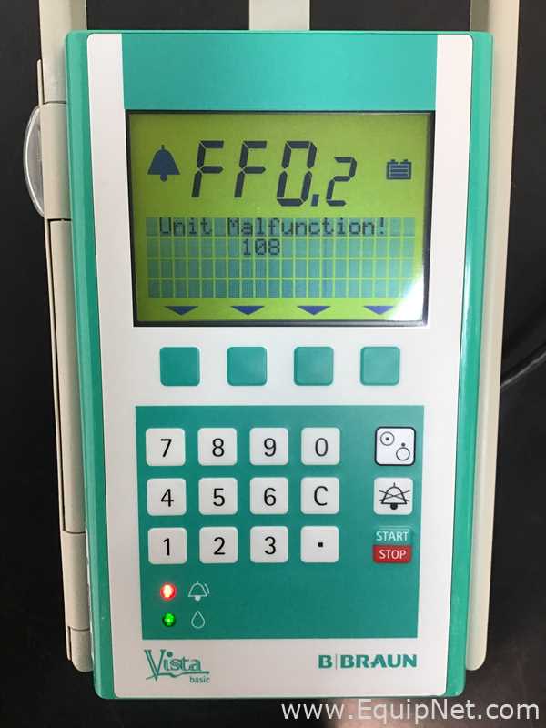 B. Braun Melsungen AG Vista Basic Infusion Pump