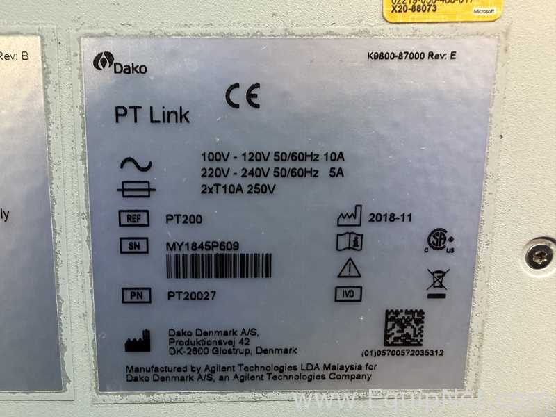 Dako Autostainer Link48 Stainer with PT Link Controller