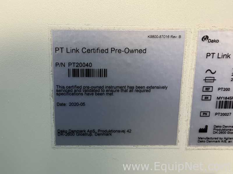 Dako Autostainer Link48 Stainer with PT Link Controller