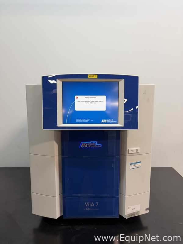 Applied Biosystems ViiA 7 Real-Time PCR System | MISSING COMPONENTS