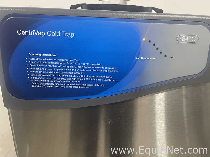 Labconco Centrivap Cold Trap Concentrator