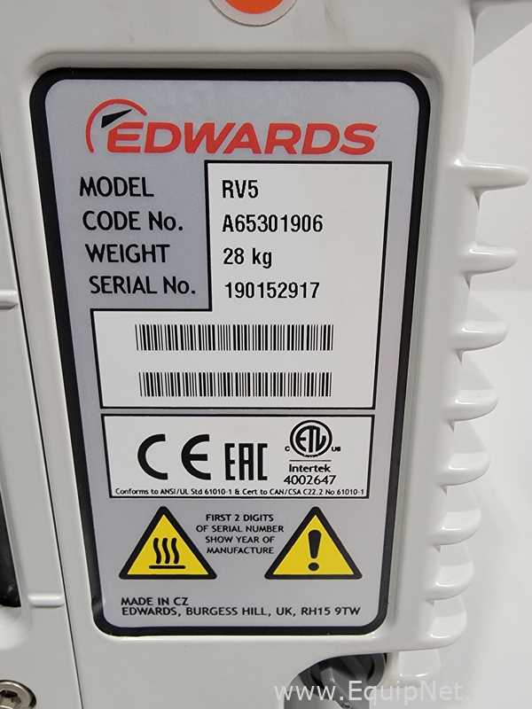 Bomba a Vácuo Edwards RV5