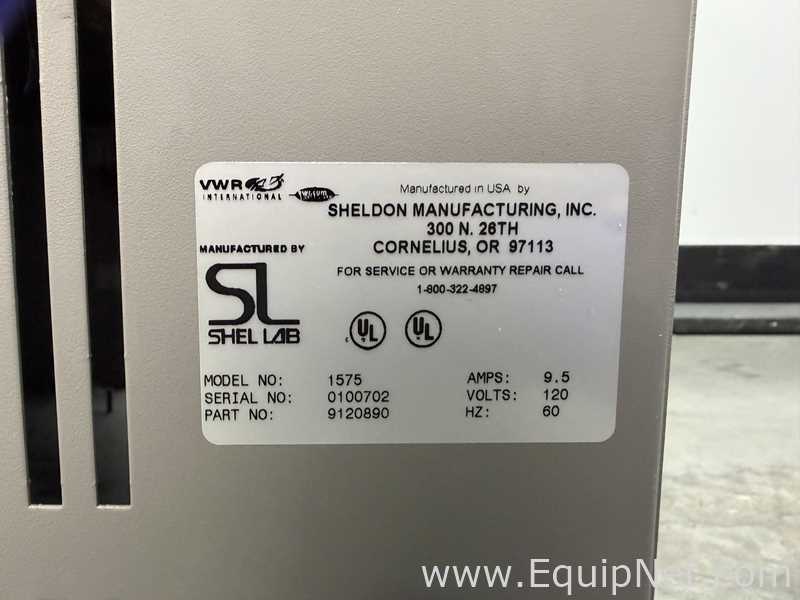 VWR Shel Lab 1575 Incubator Orbital Shaking Incubator