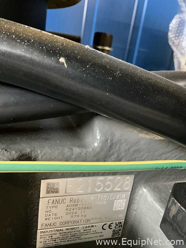 Unused Fanuc M-710iC/45M 6 Axis Multi-Purpose Robot With R-30iB Plus Controller and Pedant