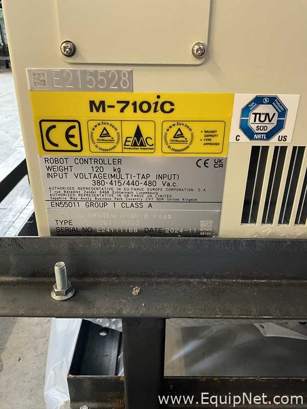Unused Fanuc M-710iC/45M 6 Axis Multi-Purpose Robot With R-30iB Plus Controller and Pedant