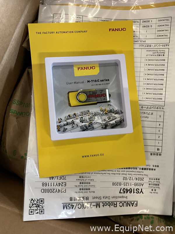 Unused Fanuc M-710iC/45M 6 Axis Multi-Purpose Robot With R-30iB Plus Controller and Pedant
