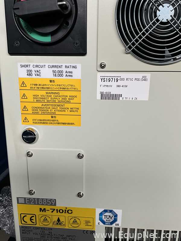 Unused Fanuc M-710iC/45M 6 Axis Multi-Purpose Robot With R-30iB Plus Controller and Pedant