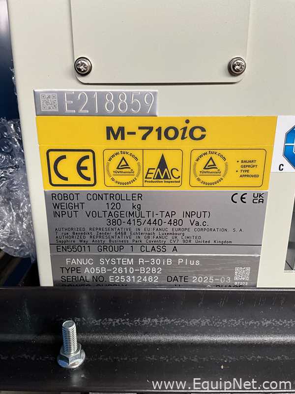 Unused Fanuc M-710iC/45M 6 Axis Multi-Purpose Robot With R-30iB Plus Controller and Pedant