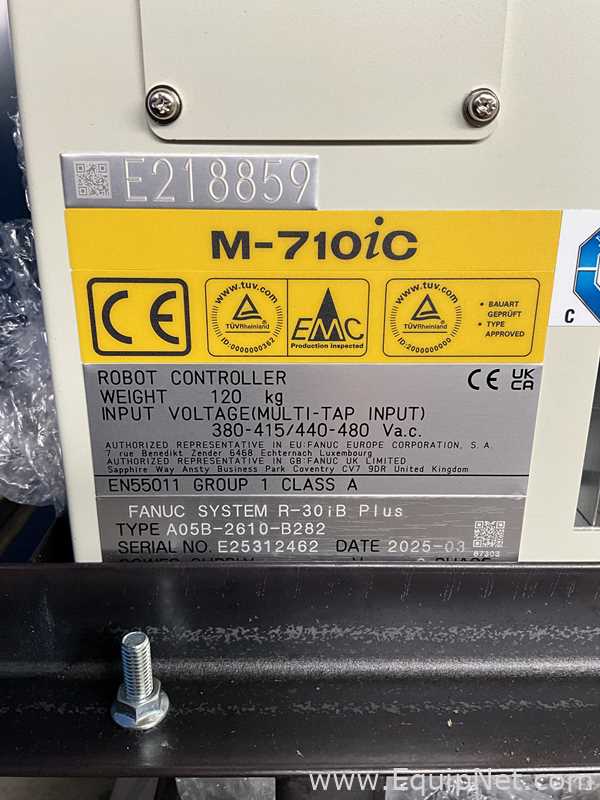 Unused Fanuc M-710iC/45M 6 Axis Multi-Purpose Robot With R-30iB Plus Controller and Pedant