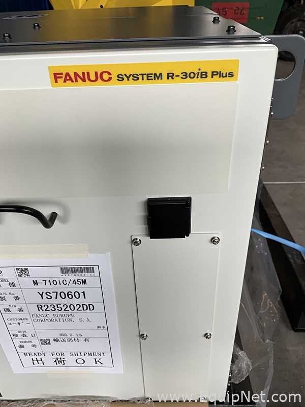Unused Fanuc M-710iC/45M 6 Axis Multi-Purpose Robot With R-30iB Plus Controller and Pedant