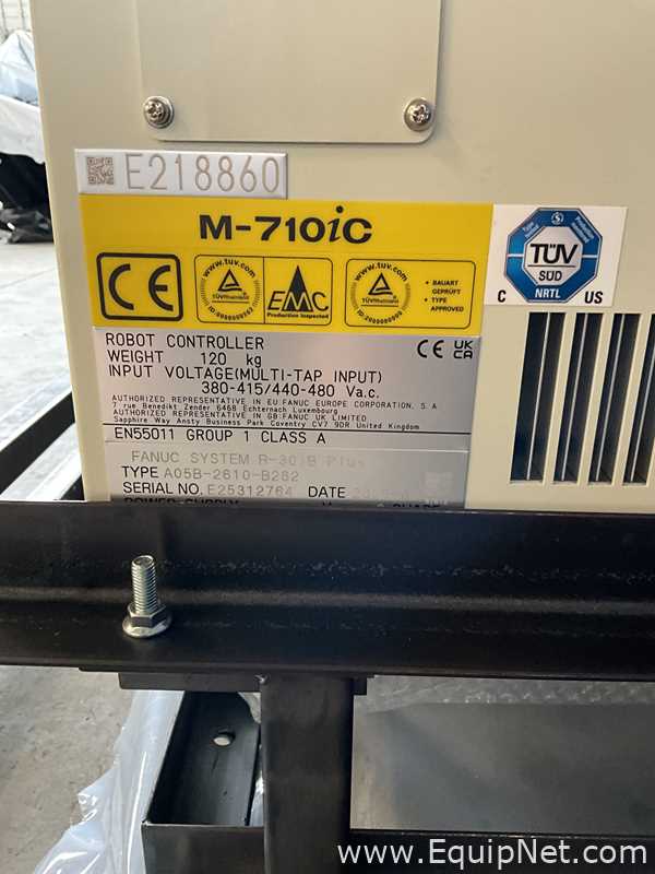 Unused Fanuc M-710iC/45M 6 Axis Multi-Purpose Robot With R-30iB Plus Controller and Pedant