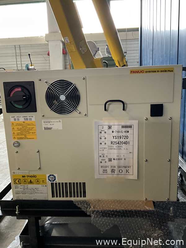 Unused Fanuc M-710iC/45M 6 Axis Multi-Purpose Robot With R-30iB Plus Controller and Pedant