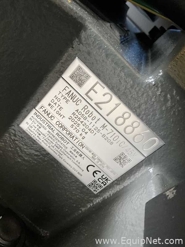 Unused Fanuc M-710iC/45M 6 Axis Multi-Purpose Robot With R-30iB Plus Controller and Pedant