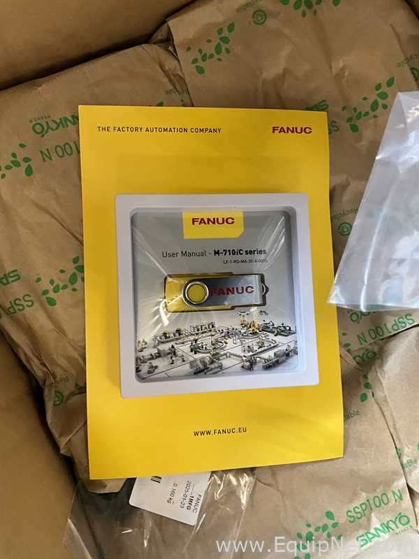 Unused Fanuc M-710iC/45M 6 Axis Multi-Purpose Robot With R-30iB Plus Controller and Pedant