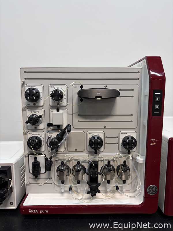GE Healthcare Akta Pure Chromatography System With Akta S9H Sample Pump And F9-C Fraction Collector