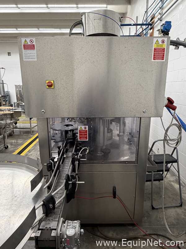 Cime Careddu Gold DPS 6/6/1 Rinsing-Pressure Filling Crown-Capping Glass Bottle Filling Line