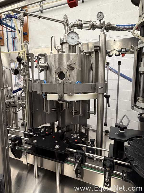 Cime Careddu Gold DPS 6/6/1 Rinsing-Pressure Filling Crown-Capping Glass Bottle Filling Line
