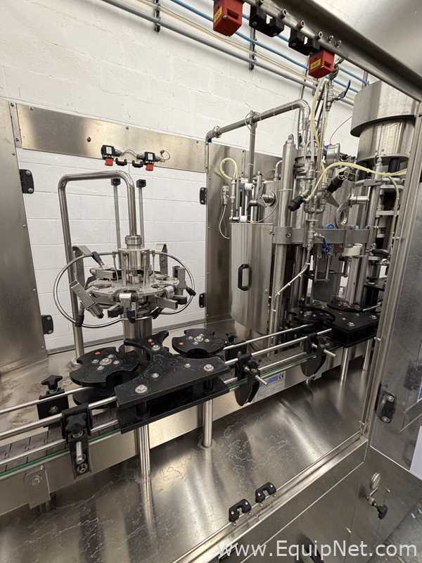 Cime Careddu Gold DPS 6/6/1 Rinsing-Pressure Filling Crown-Capping Glass Bottle Filling Line