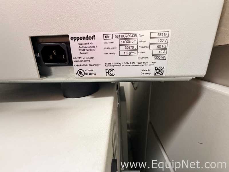 Eppendorf 5810R Refrigerated Centrifuge