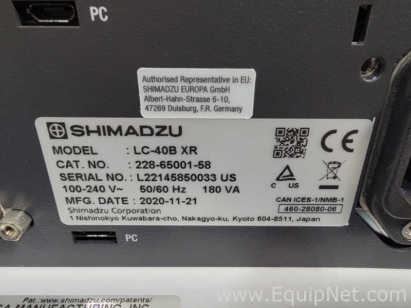  Shimadzu LC-40B XR