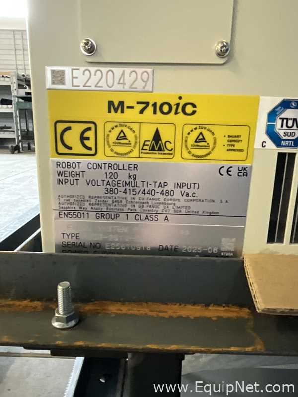 Unused Fanuc M-710iC/45M 6 Axis Multi-Purpose Robot With R-30iB Plus Controller and Pedant