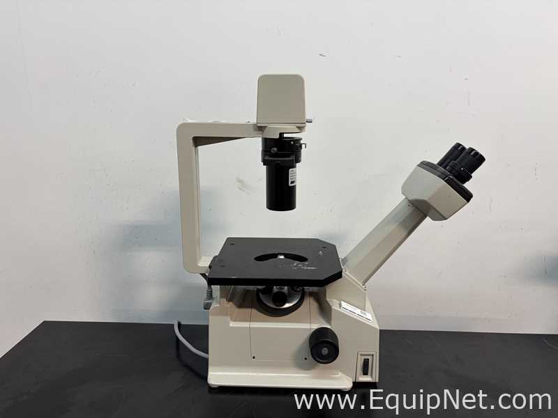 Lot of 3 Inverted Microscopes