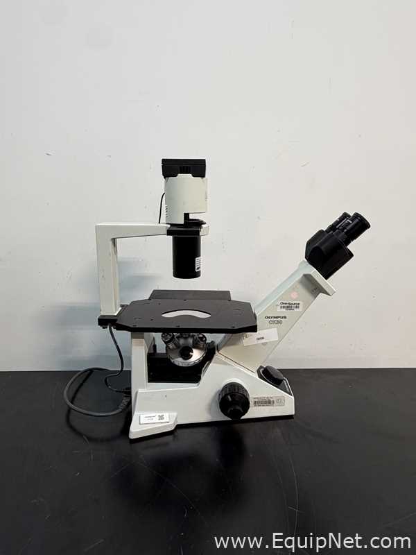 Lot of 3 Inverted Microscopes