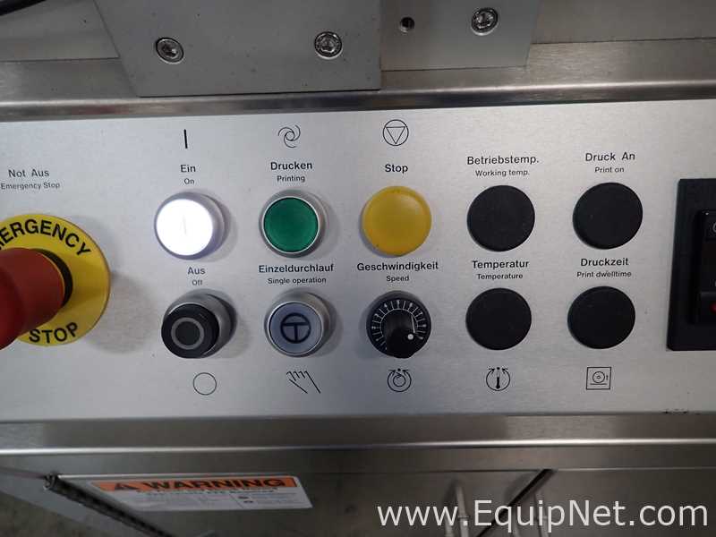Open Date Systems MC 750 Feeding and Overprinting System