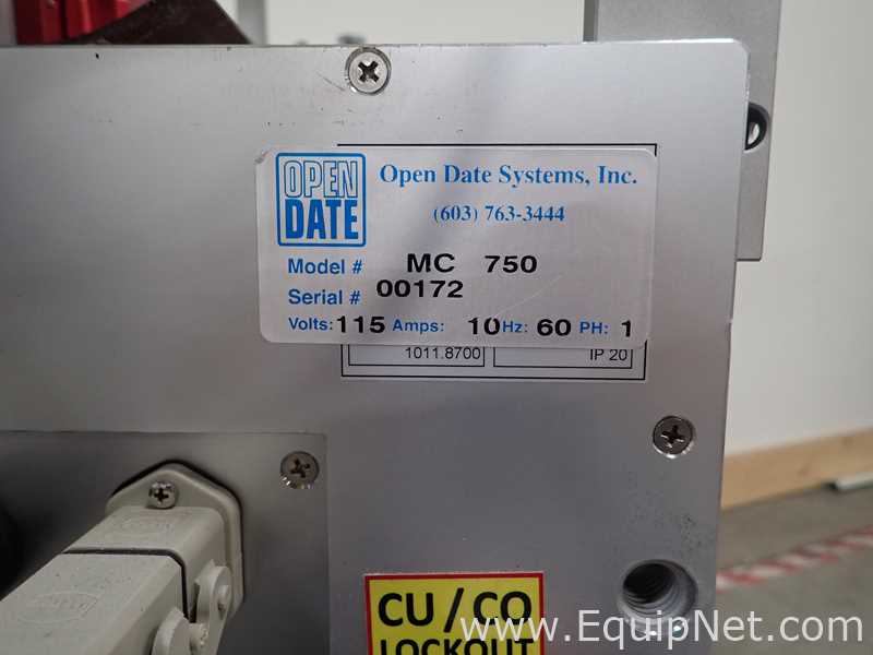 Open Date Systems MC 750 Feeding and Overprinting System