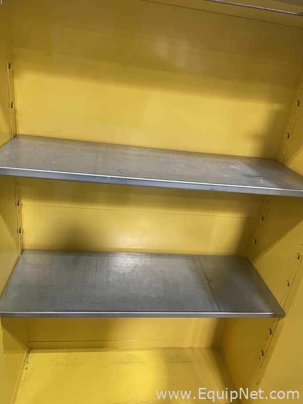 Lot of 2 - 45 Gallon Flammable Storage Cabinets