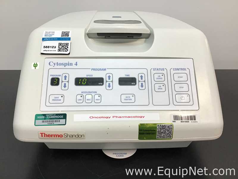 Thermo Shandon Cytospin 4 Cytocentrifuge.