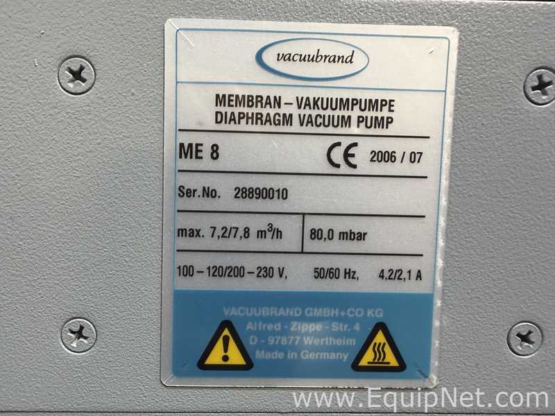 Vacuubrand ME 8 Vacuum Pump