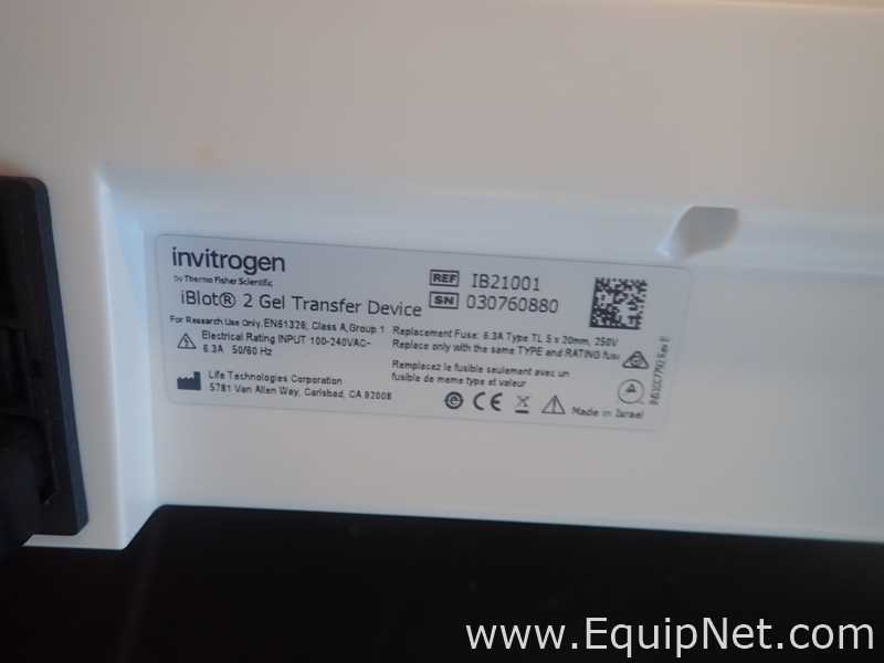 Lot of 2 Invitrogen iBlot 2 Gel Transfer Devices