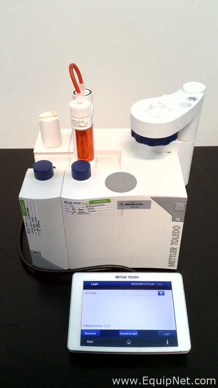 Titulador Mettler Toledo T5