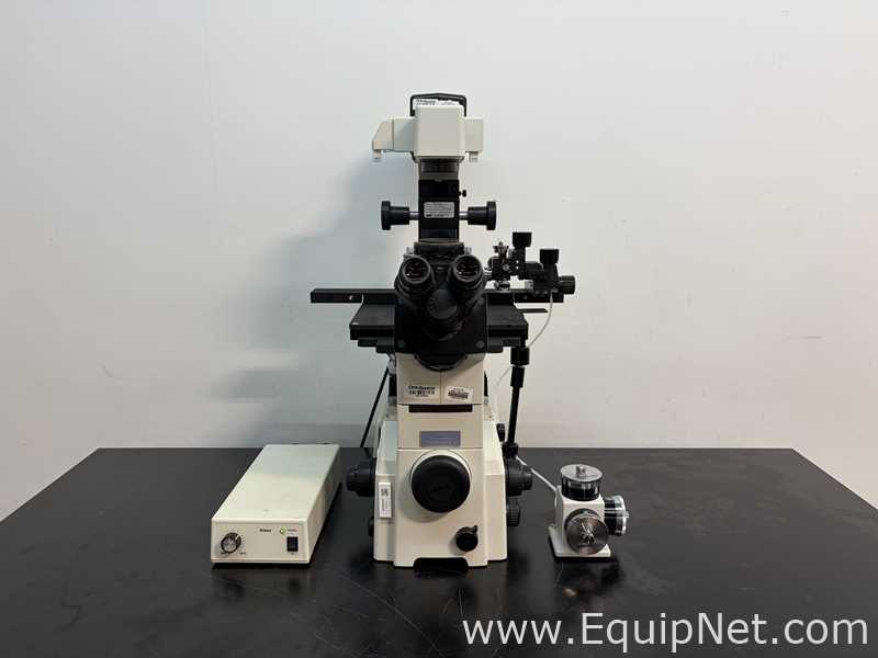 Nikon Eclipse TE2000U Inverted Fluorescence Imaging Microscope