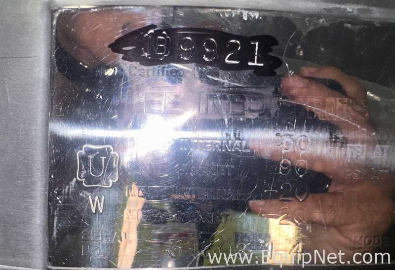 Tanque Lee Industries, Inc. Requisitos de aire 1000 L