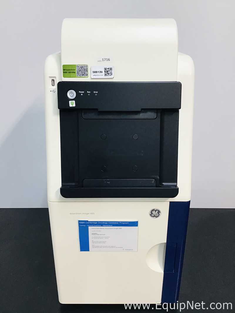 GE Healthcare Bio-Sciences AB Amersham Imager 600