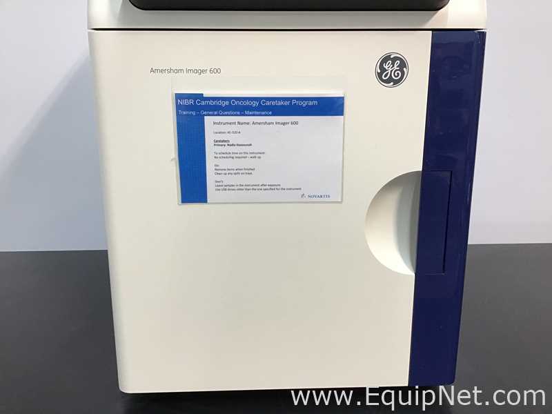 GE Healthcare Bio-Sciences AB Amersham Imager 600