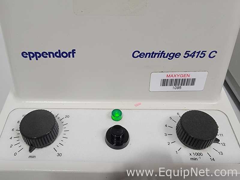 Lote de 2 Centrífuga para laboratorio Eppendorf-Brinkmann Instruments 5415 C