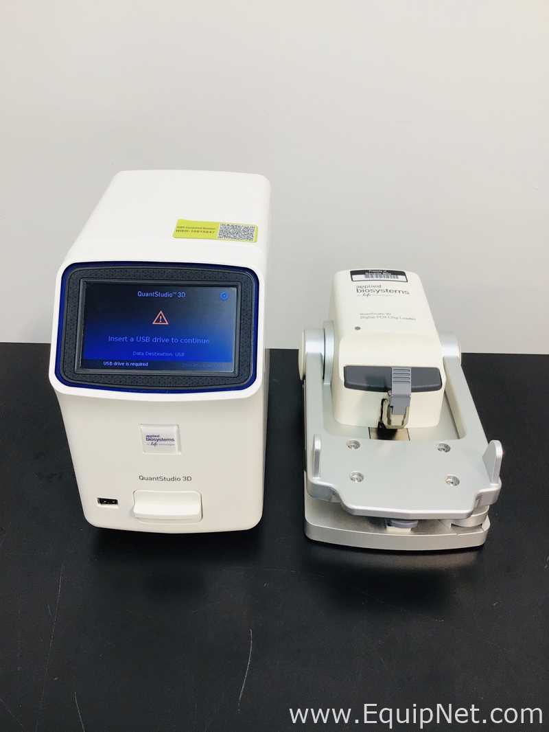 Applied Biosystems QuantStudio 3D Digital PCR System With QuantStudio 3D Digital PCR Chip Loader