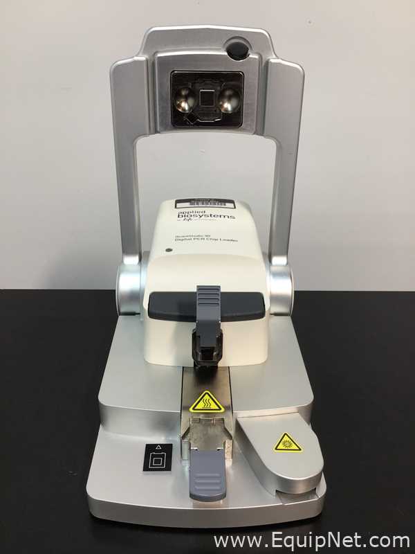 Applied Biosystems QuantStudio 3D Digital PCR System With QuantStudio 3D Digital PCR Chip Loader