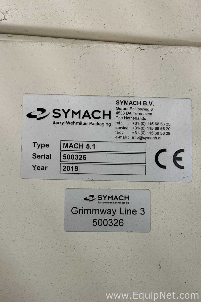 Paletizador e Despaletizador BW Integrated Systems Symach Mach 5.1 Palletizer