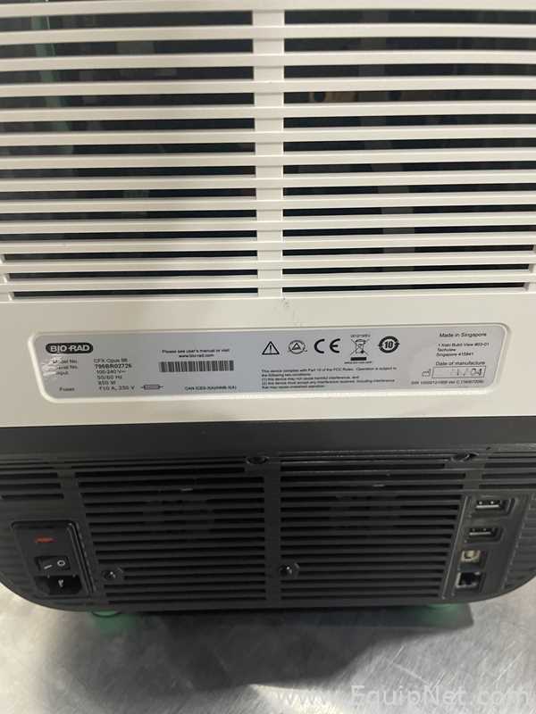 PCR e Termociclador Bio Rad CFX Opus 96