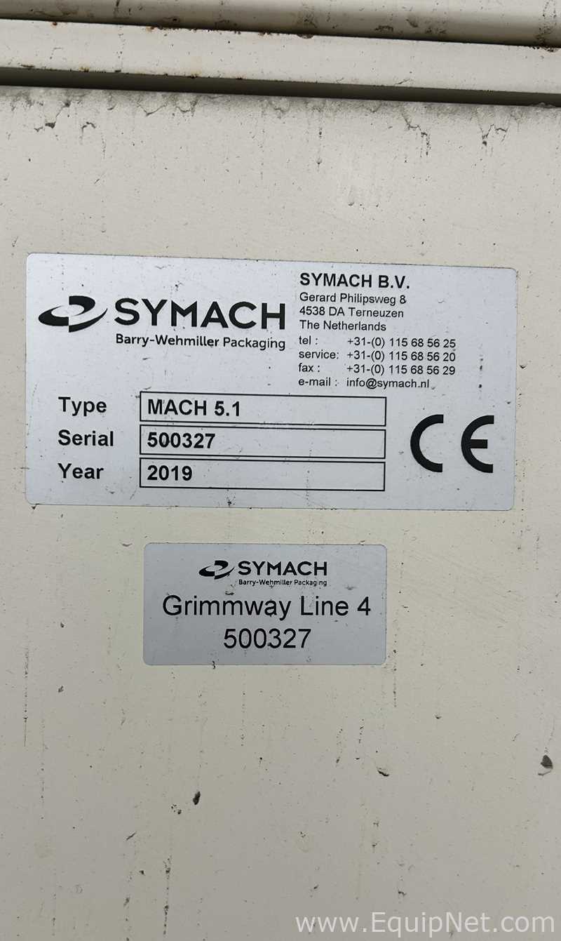 Paletizador e Despaletizador BW Integrated Systems Symach Mach 5.1 Palletizer