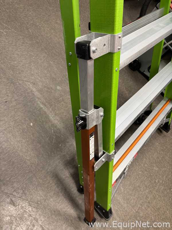 Little Giant WBB3145002 Safety Cage Platform Ladder With Wheels