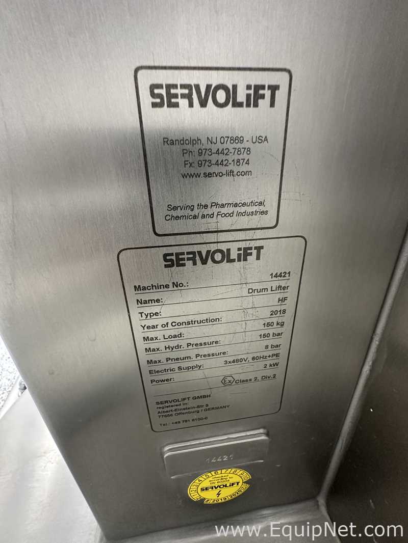 Servolift HF Drum Lifter - Inverter