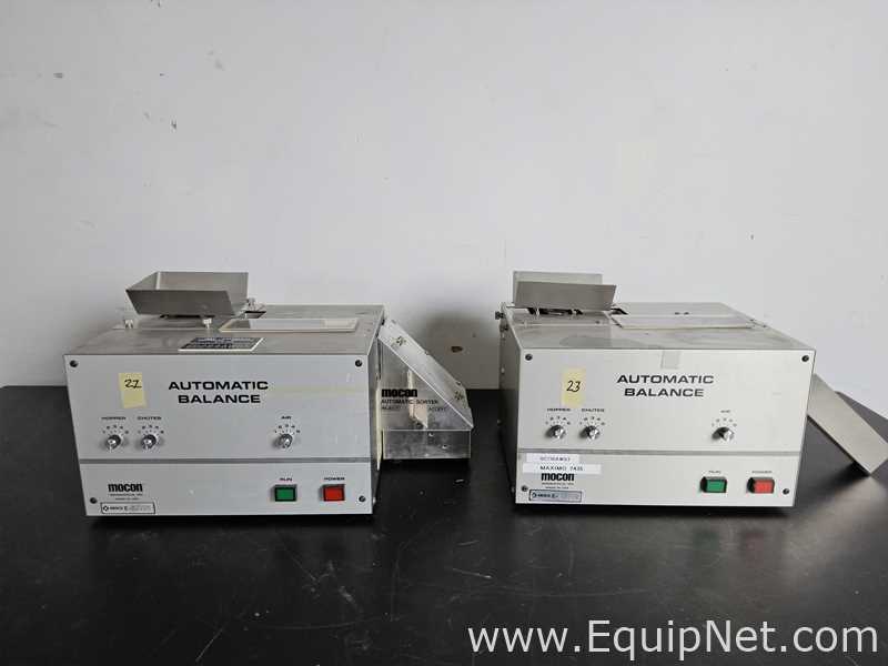 Lot of 2 Mocon AB Plus Master Automatic Balances